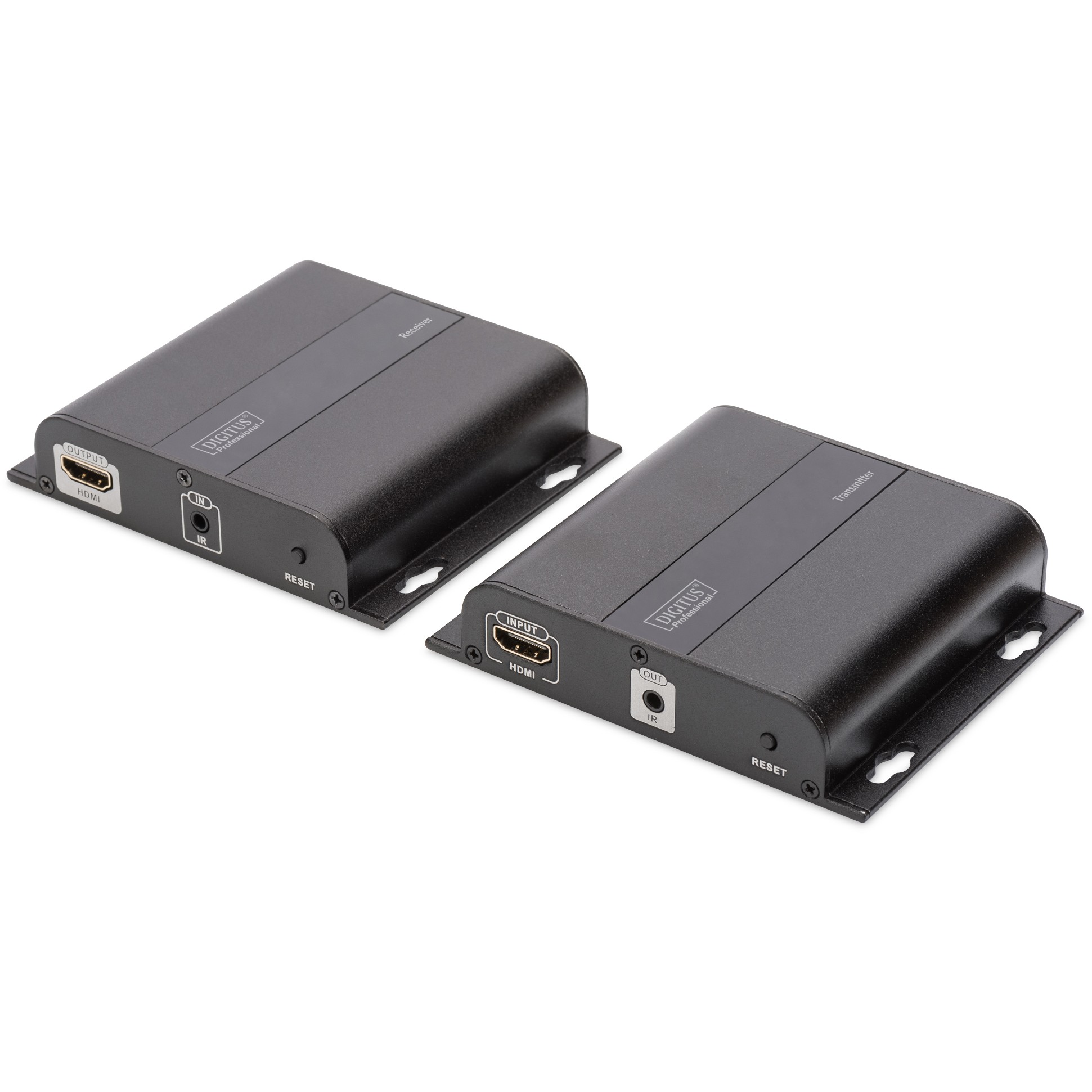 DIGITUS Extender Set HDMI IP Cat5/5e/6/7 schwarz