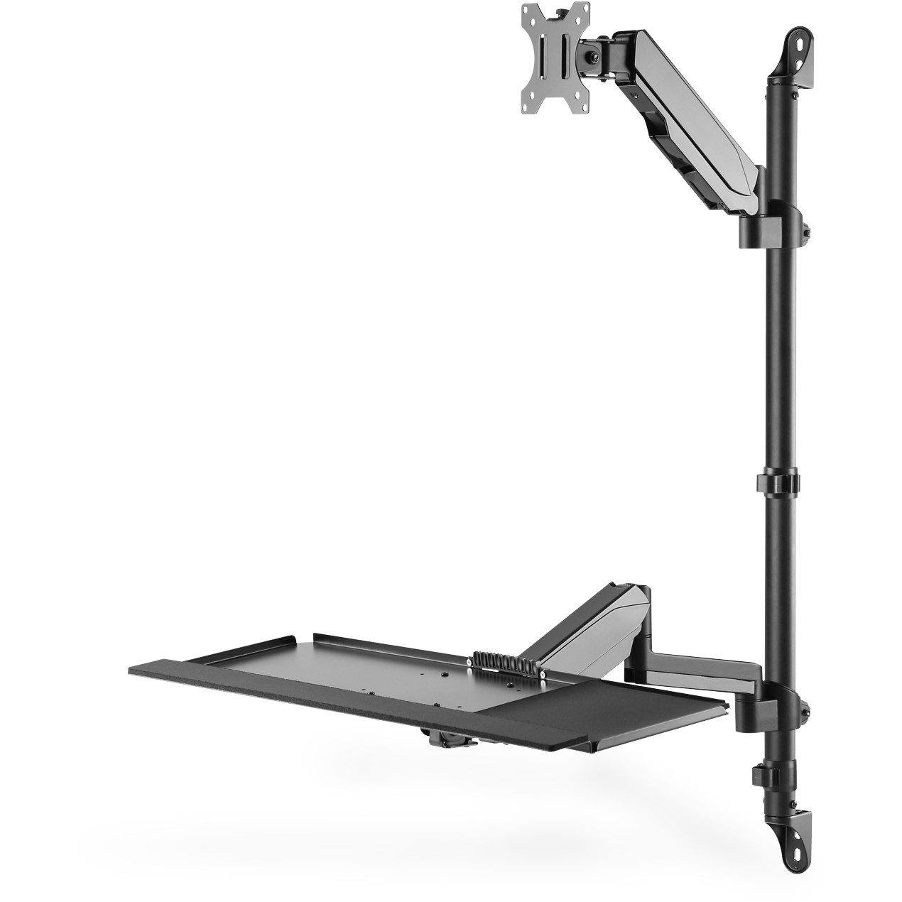 Digitus DA-90372 Flexibler Steh-/ Sitz-Arbeitsplatz zur Wandmontage