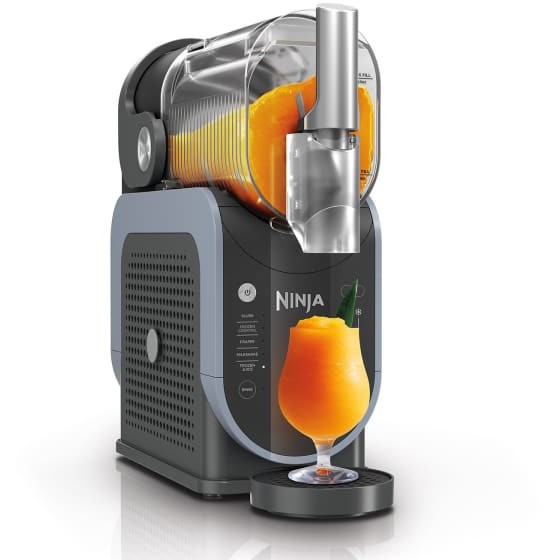 Ninja FS301EU Slushi Slush-Eismaschine Schwarz/Silber