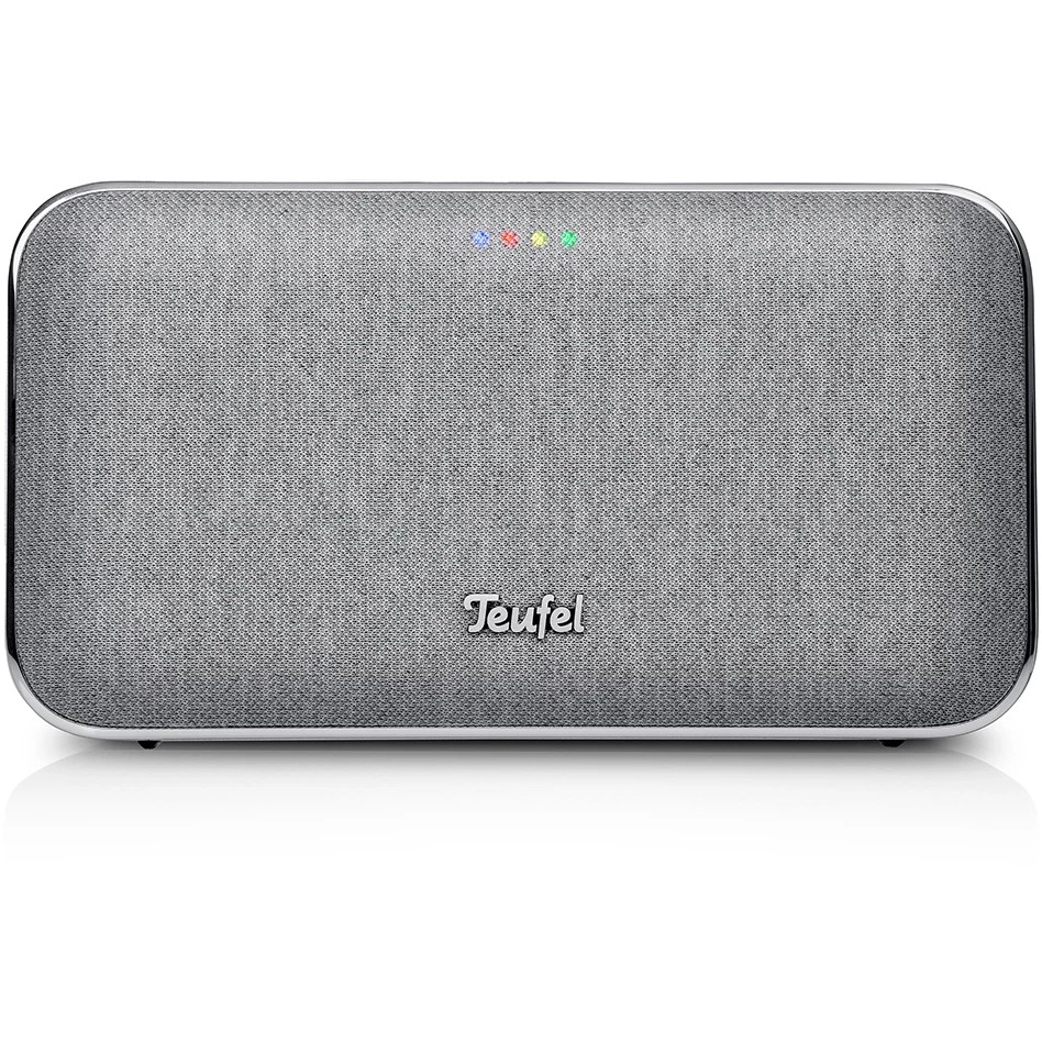 Teufel MOTIV GO VOICE Wi-Fi Bluetooth Speaker wireless silver white