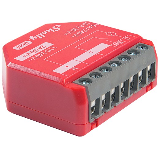 · Unterputz · 1PM Gen4 · Relais · max 16A · 1 Kanal · Messfunktion · WLAN · Matter · Zigbee · Bluetooth
