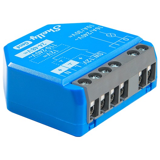 · Unterputz · 1 Gen4 · Relais · max 16A · 1 Kanal · WLAN · Matter · Zigbee · Bluetooth