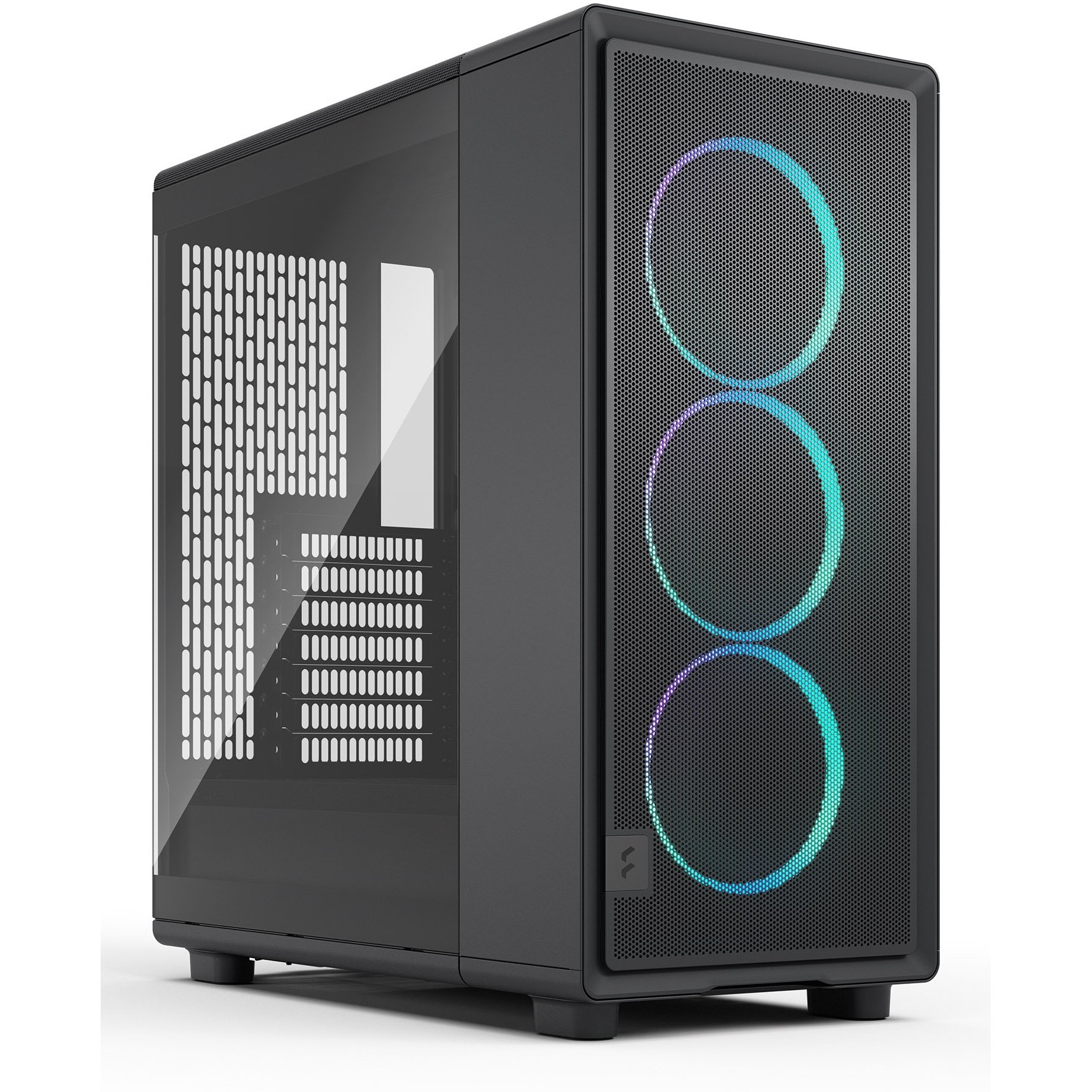 Midi Fractal Epoch Black TG RGB Light tint