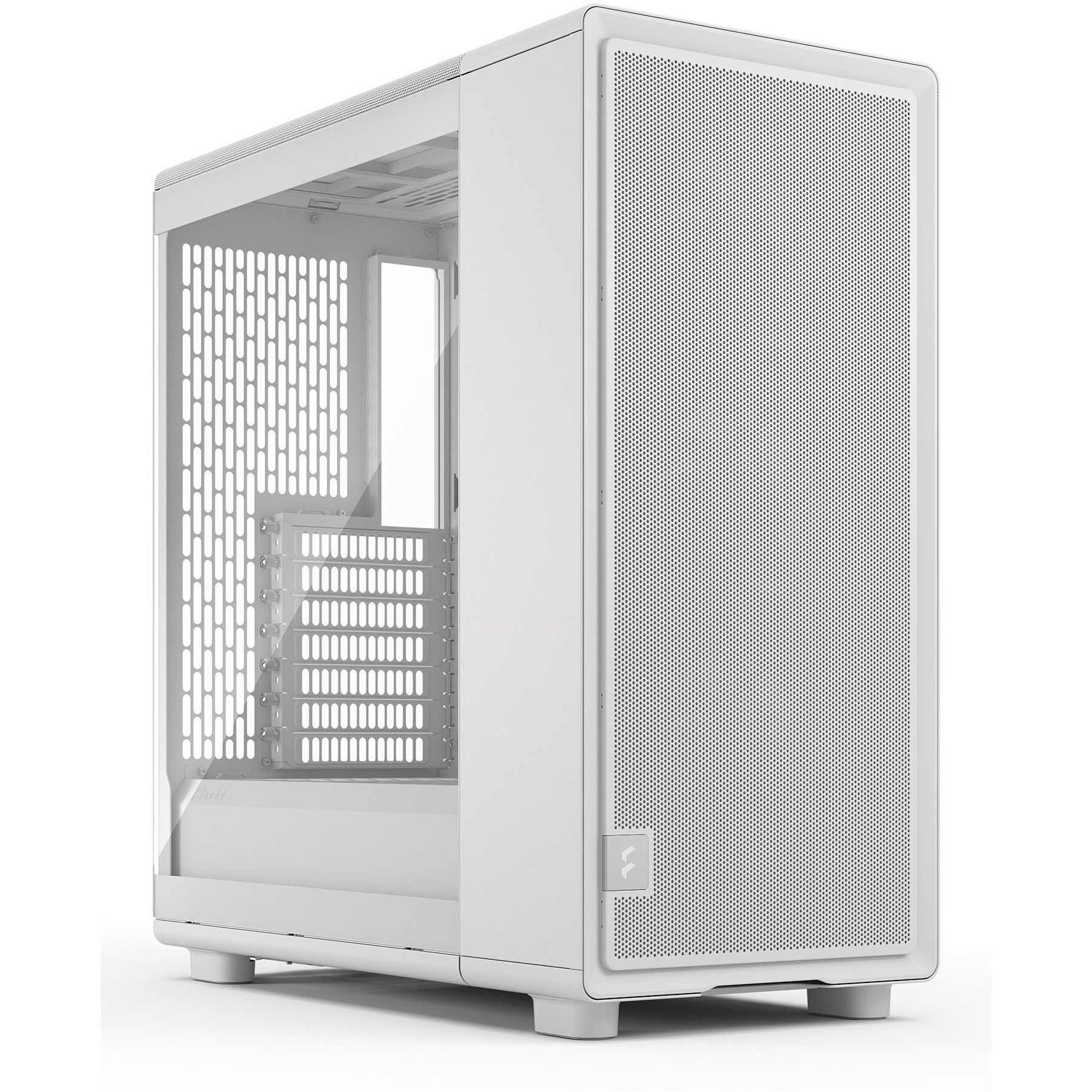Midi Fractal Epoch White TG Clear tint
