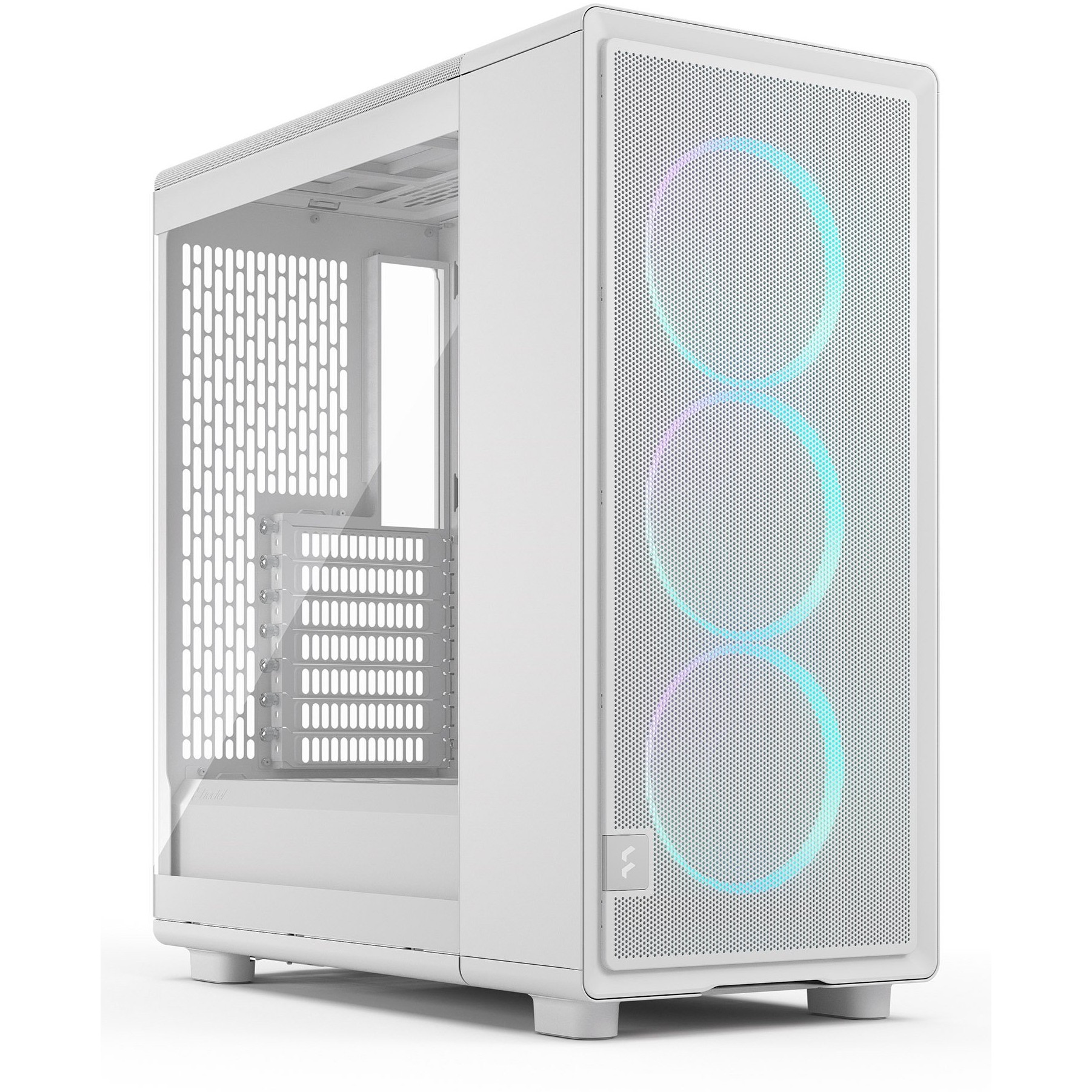 Midi Fractal Epoch White TG RGB Clear tint