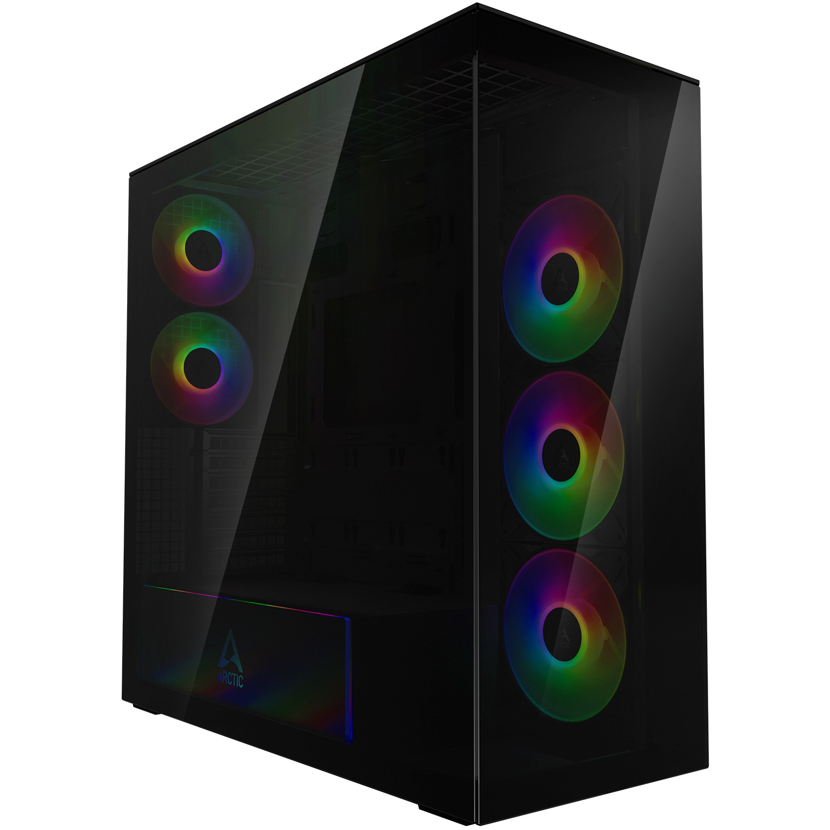 Arctic Xtender black window w/o GPU vertical mount