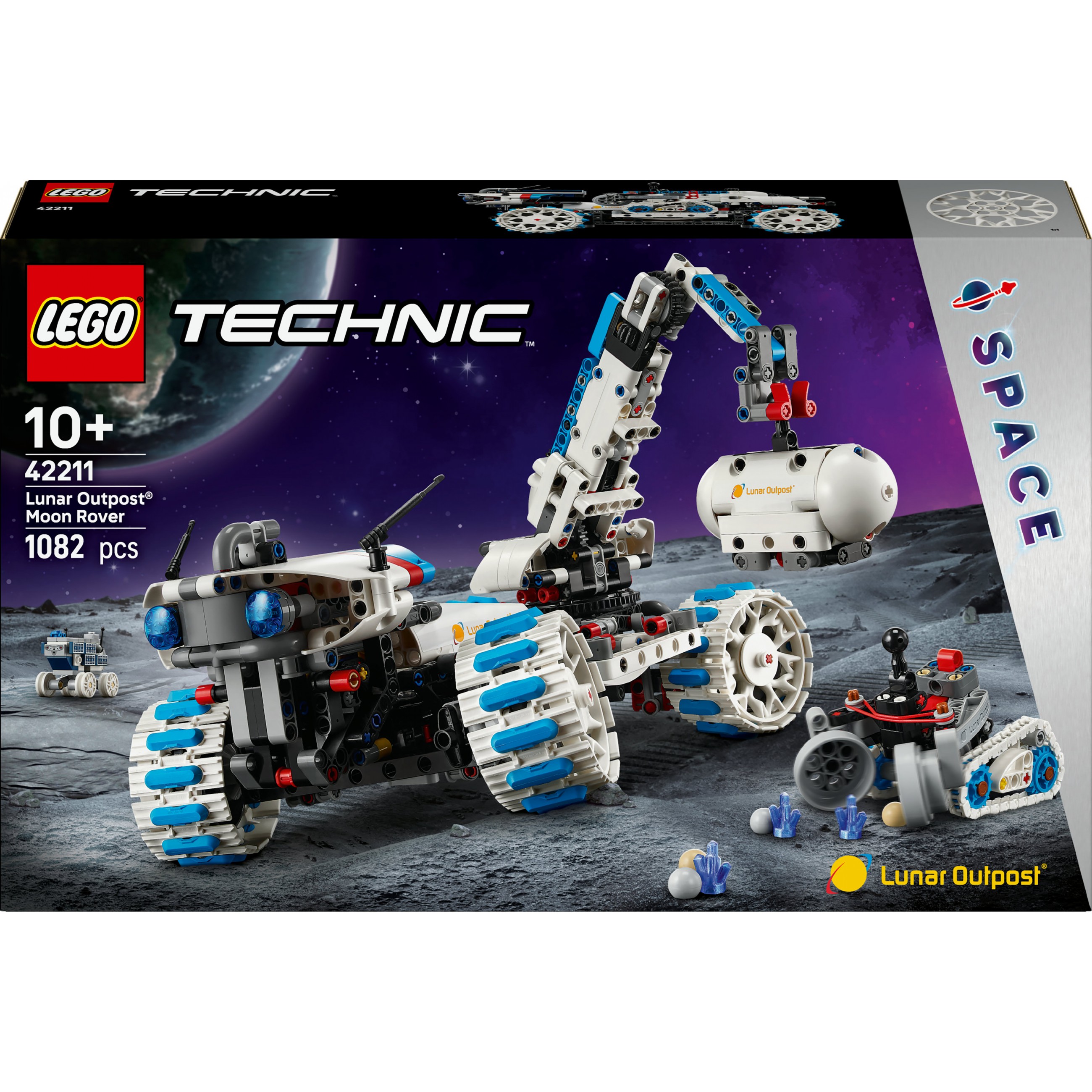 LEGO Technic Lunar Outpost Mondrover-Raumfahrzeug 42211