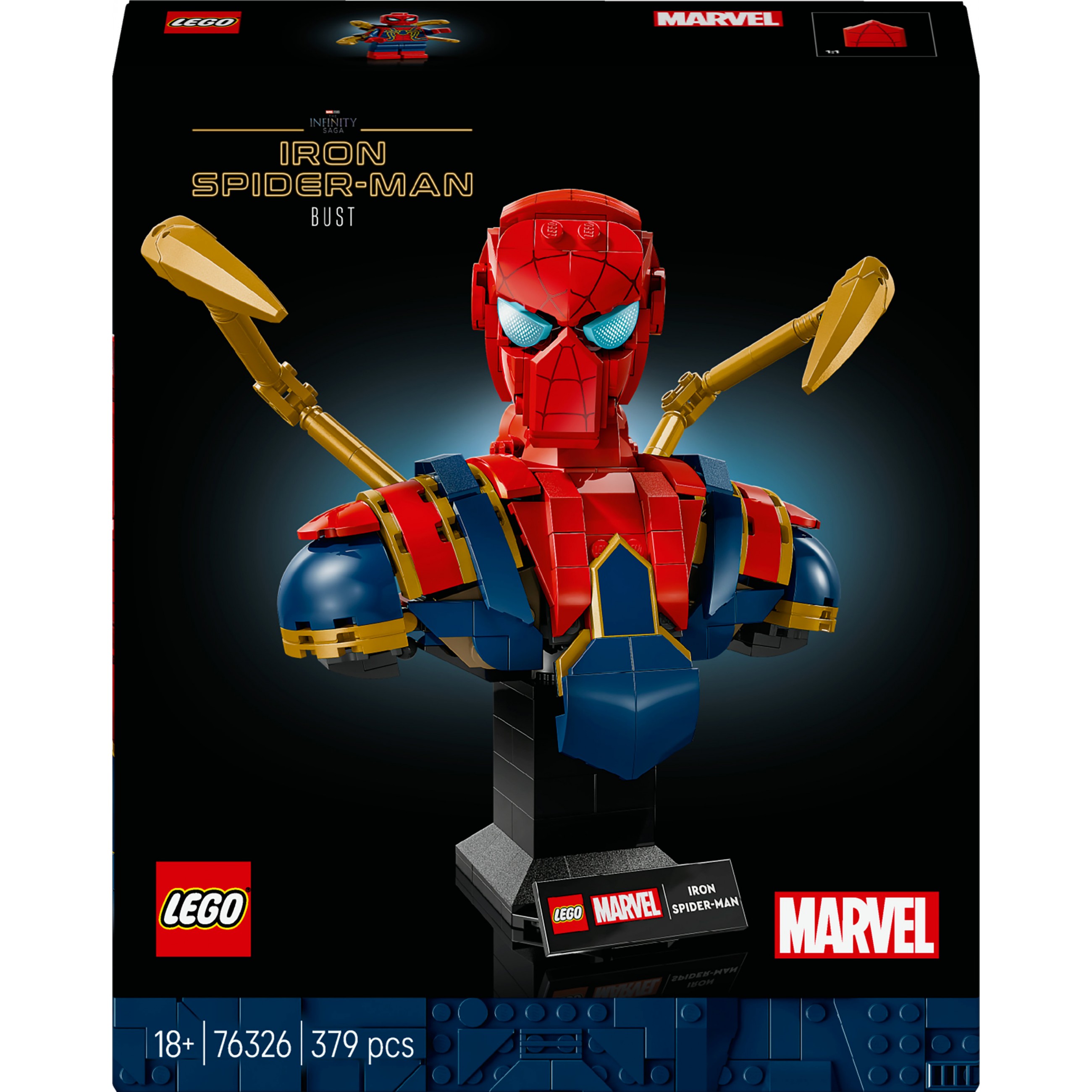 LEGO Super Heroes Marvel Iron Spider-Man Büste 76326