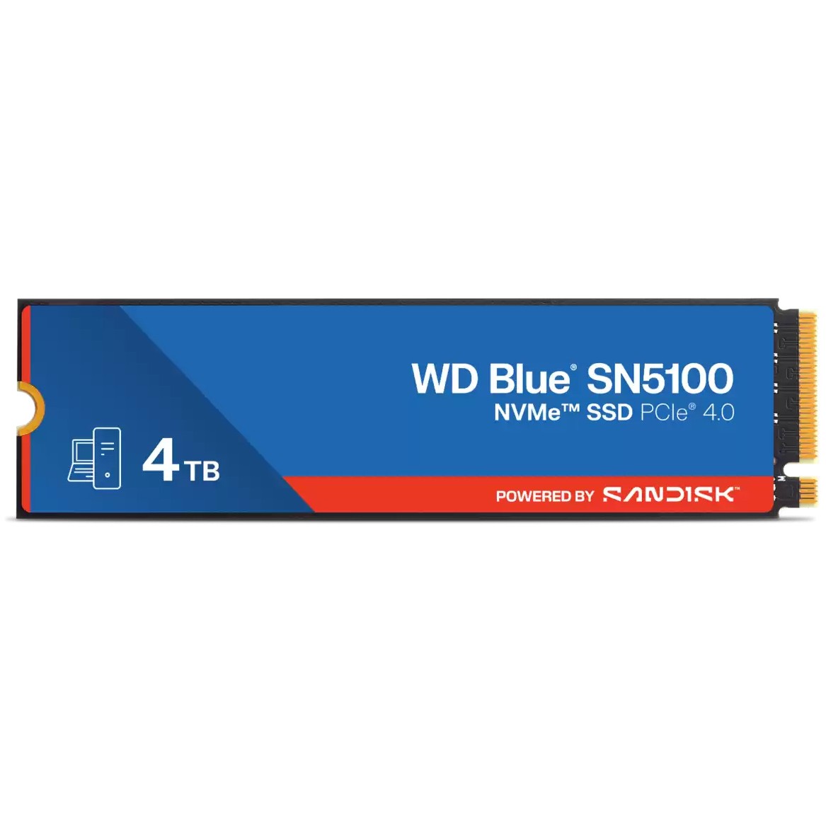 M.2 4TB WD Blue SN5100 NVMe PCIe 4.0 x4 NVMe – WDS400T5B0E-00CPE0