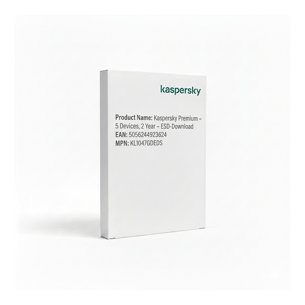 Kaspersky Premium – 5 Devices, 2 Year – ESD-DownloadESD
