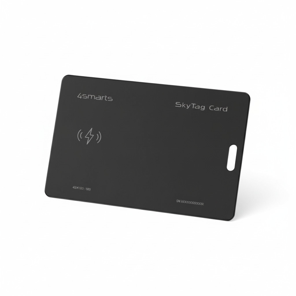 4smarts Standort-Finder SkyTag Card Duos ReCharge black