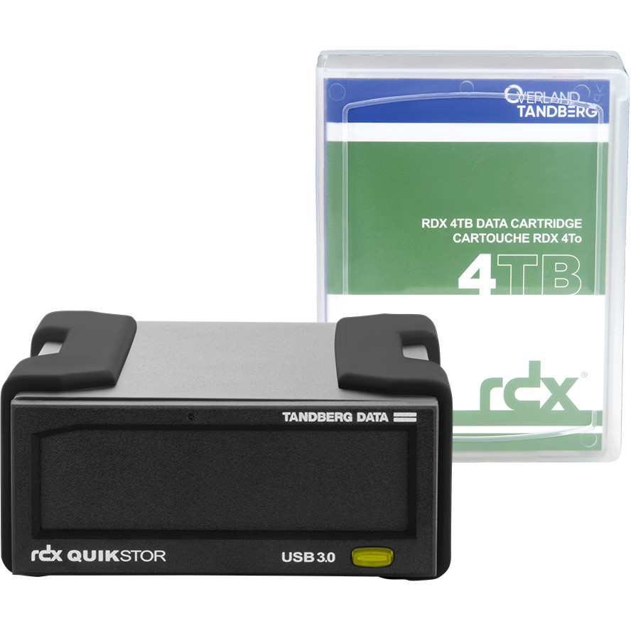 Tandberg RDX extern Quikstor USB 3.0 4TB Cartridge