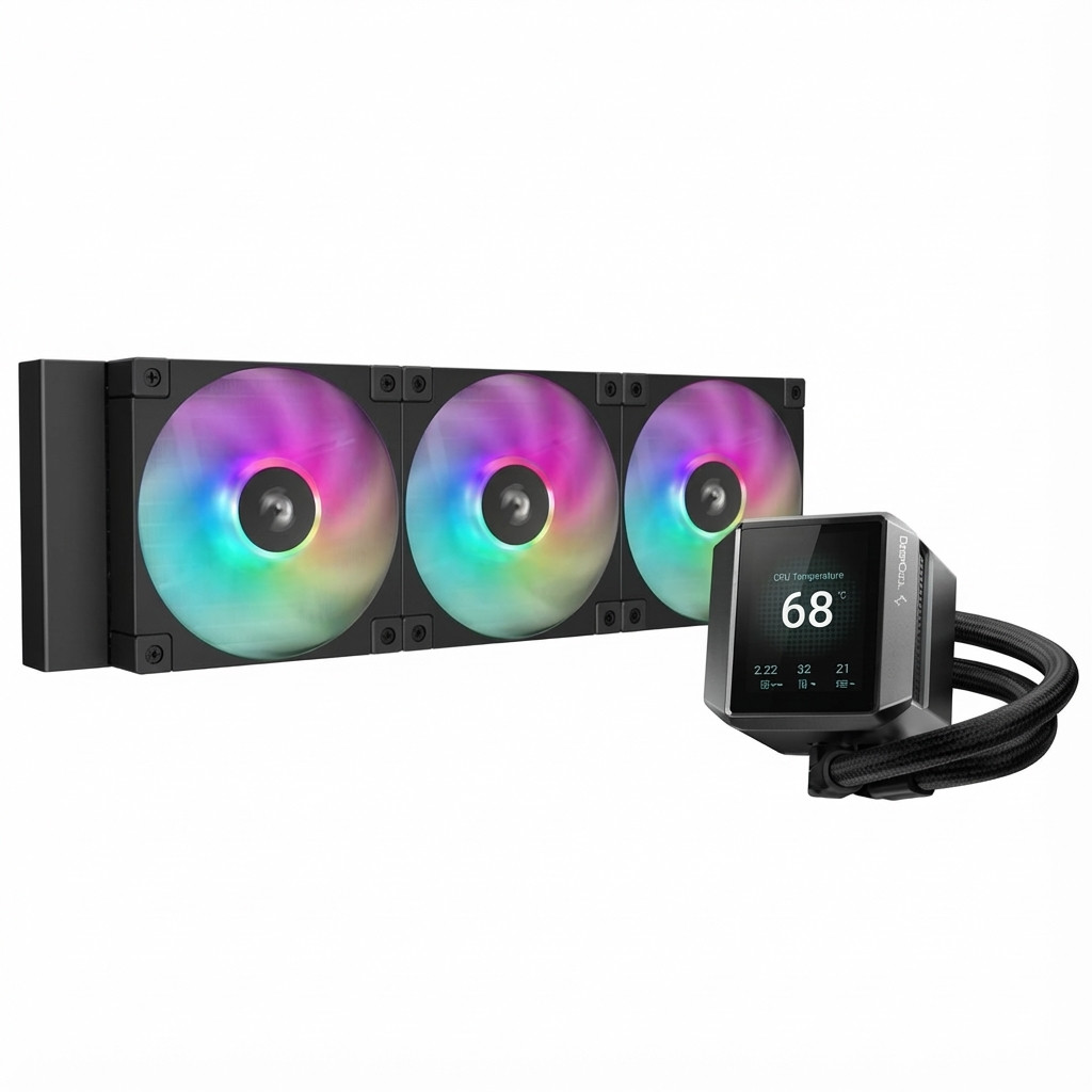 K COOLER Wasserkühlung Deepcool Spartacus 360 LCD black