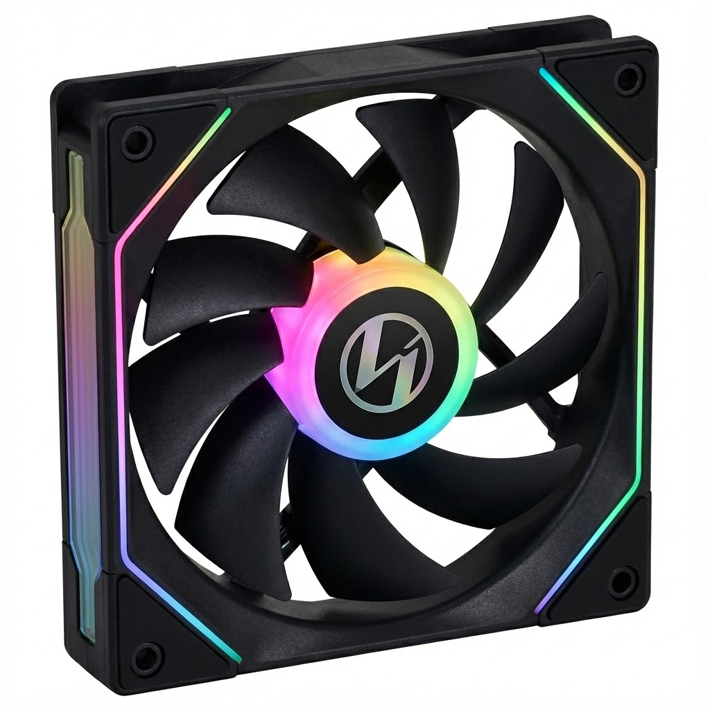 K COOLER DeepCool FD12 V2 120mm PC Gehäuselüfter PWM black