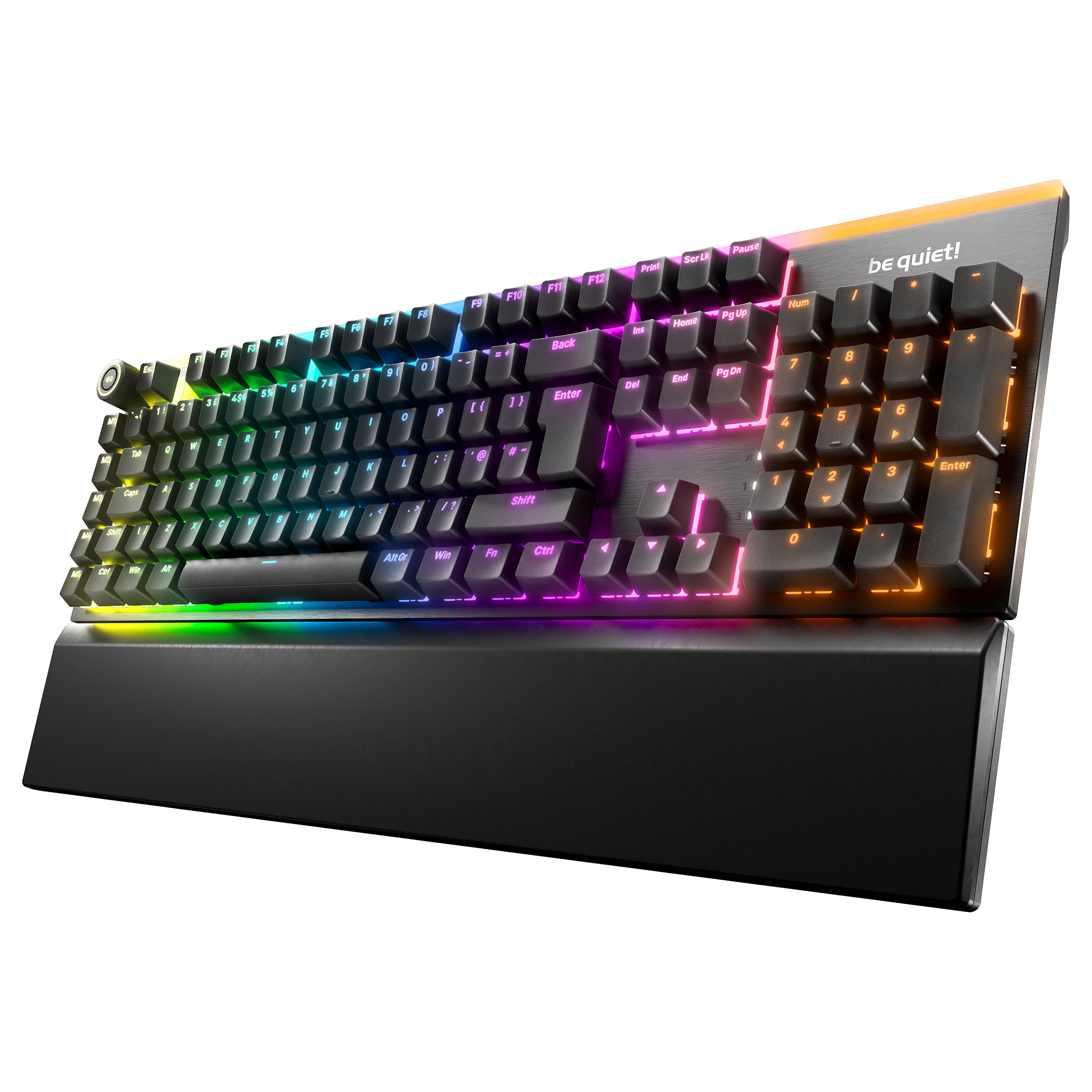 be quiet! Dark Mount Silent Linear Gaming Tastatur USB UK
