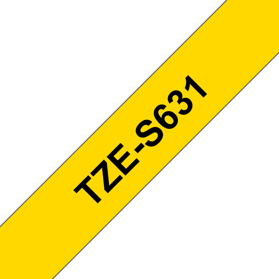 Brother TZE-S631 LAMINATED TAPE 12mm 8
