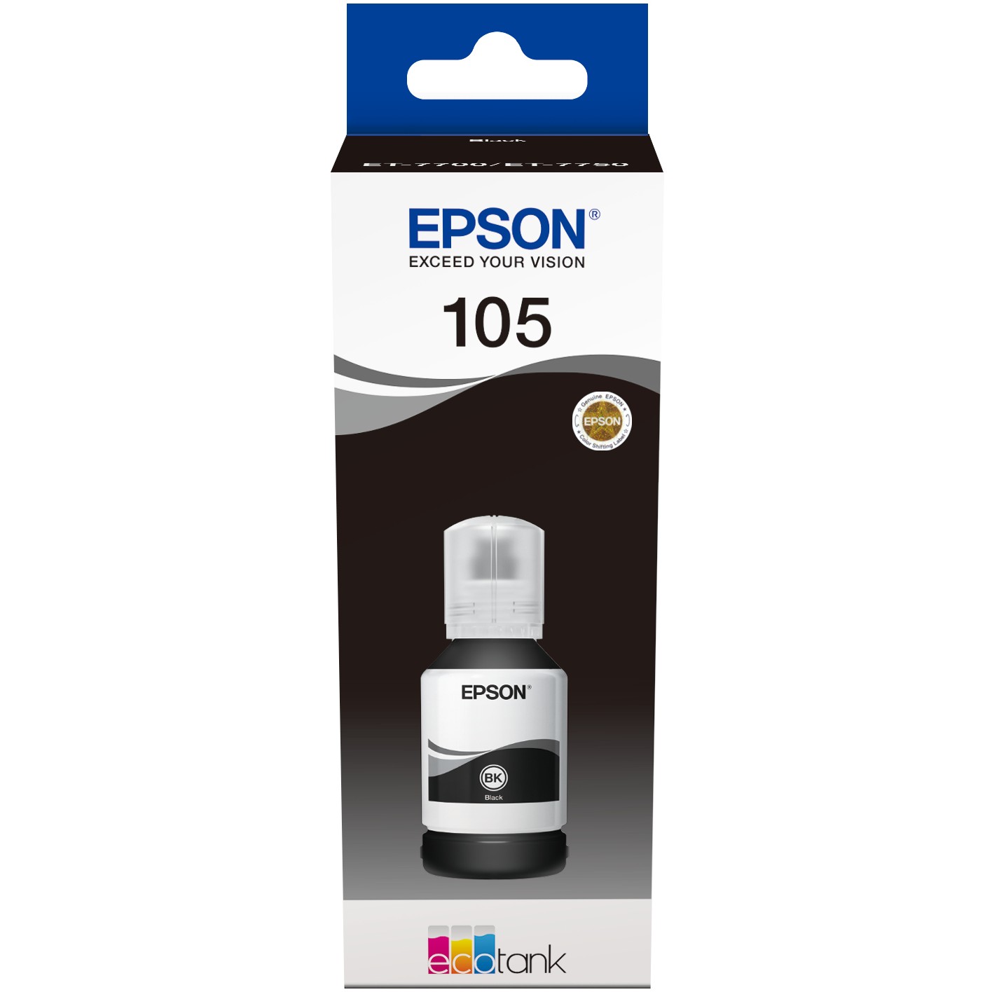 Epson Tinte 4LB 105 EcoTank Black ink bottle pigmented