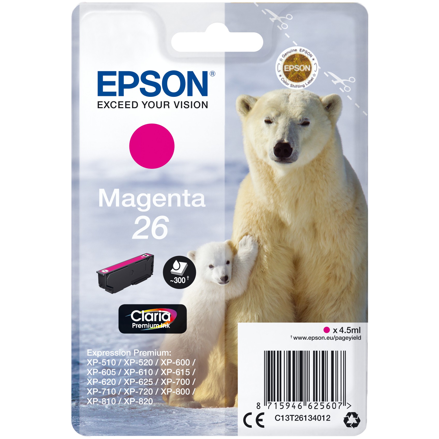 Epson C13T26134012 magenta