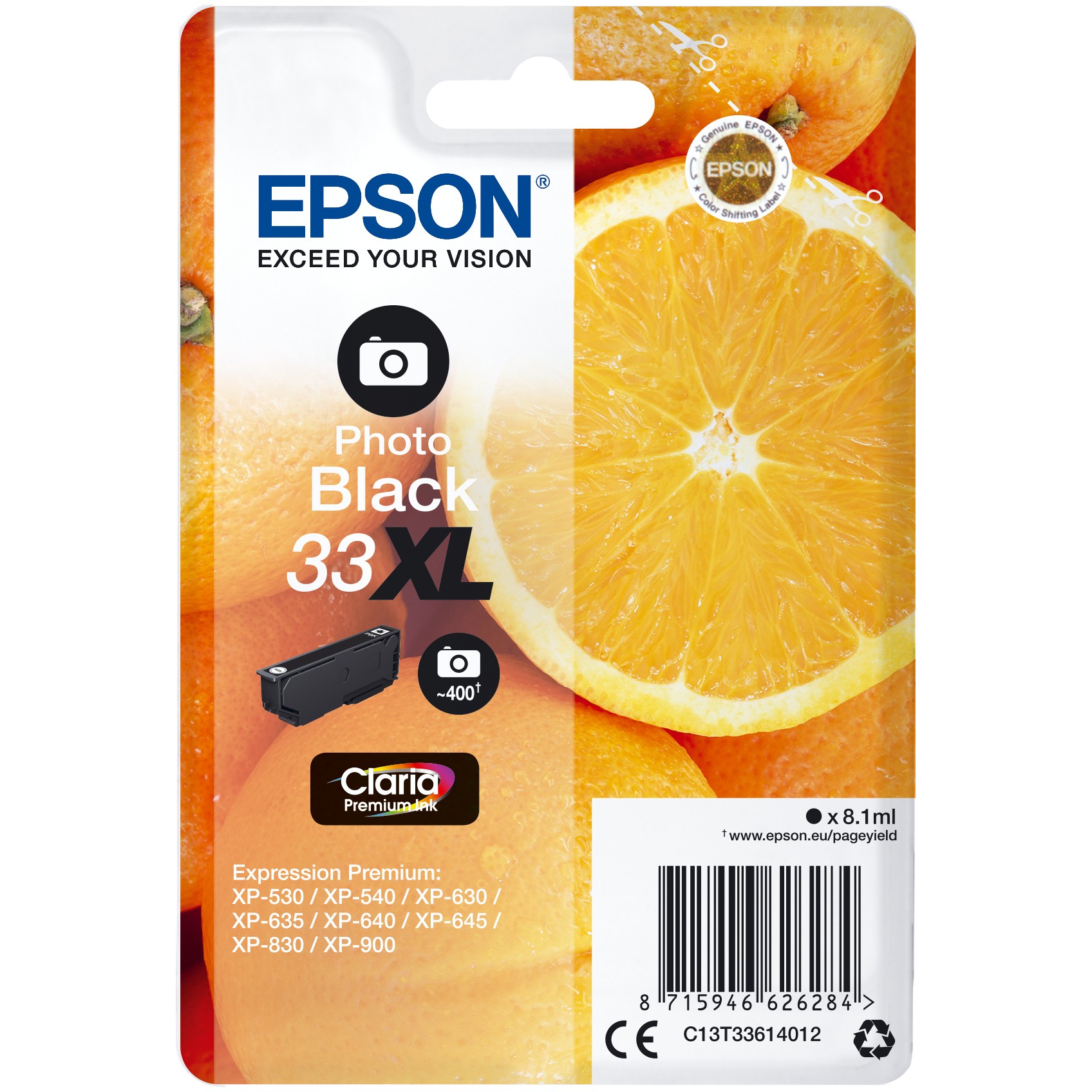 Epson C13T33614012 photo black HC