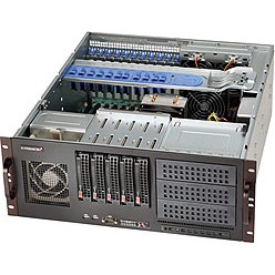 4HE SUPERMICRO SC842XTQ-R606B black 4HE