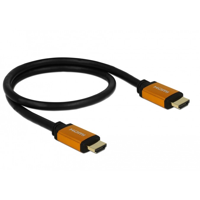 DELOCK Ultra High Speed HDMI Kabel 48 Gbps 8K 60Hz 0.5m
