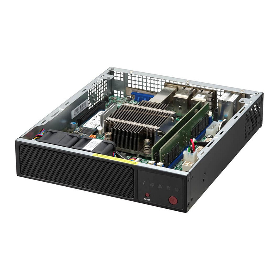 Server Supermicro Barebone IoT SuperServer Intel Atom C5325 (8C/8T) 2,4 GHz SYS-E200-12A-8C