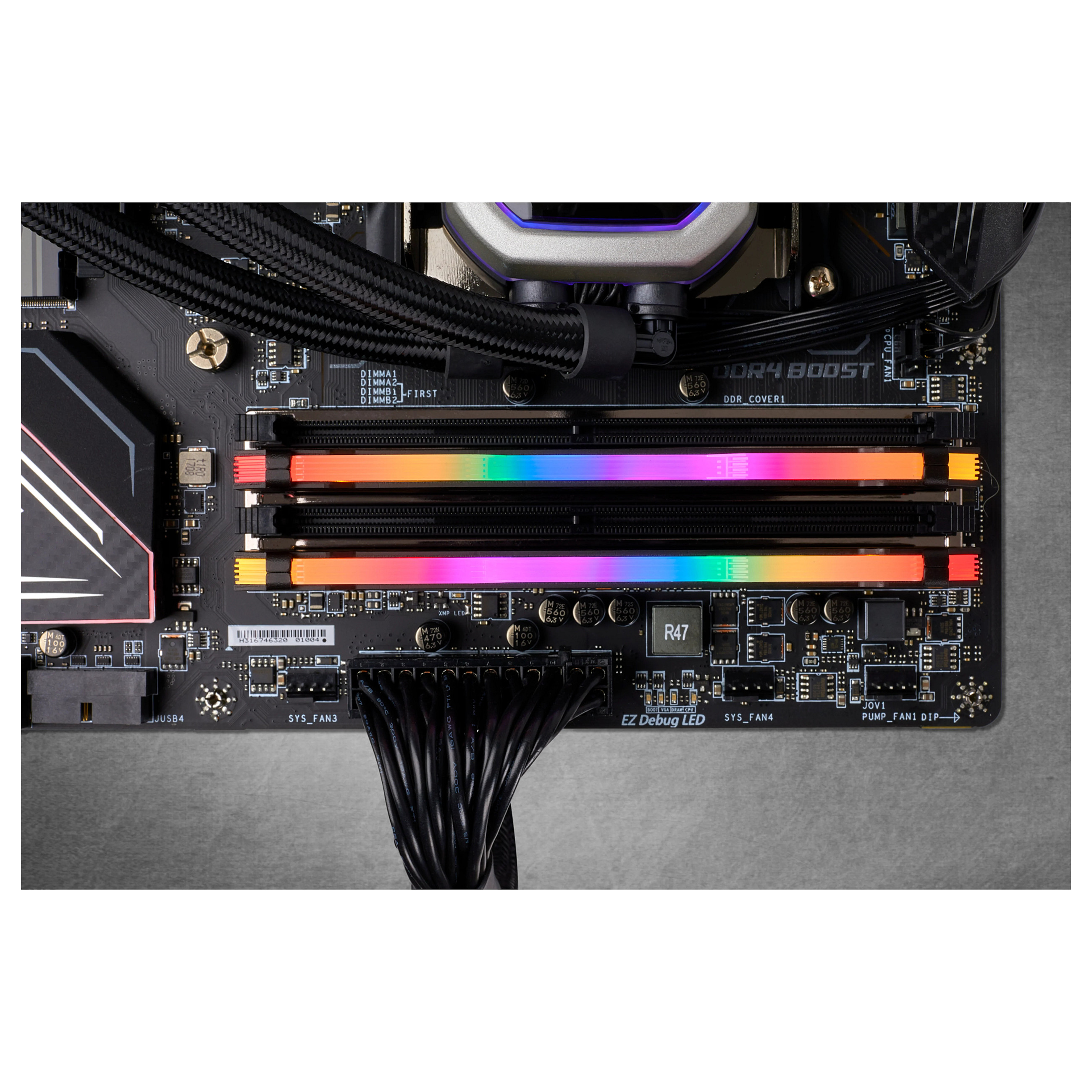 16GB PC 2666 CL16 CORSAIR KIT (2x8GB) VENGEANCE RGB