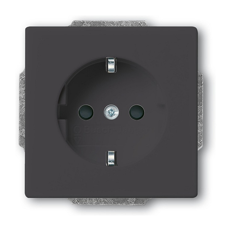 BUSCH JAEGER BJ 20EUCKS-81 Steckdosen-Einsatz future linear anthrazit