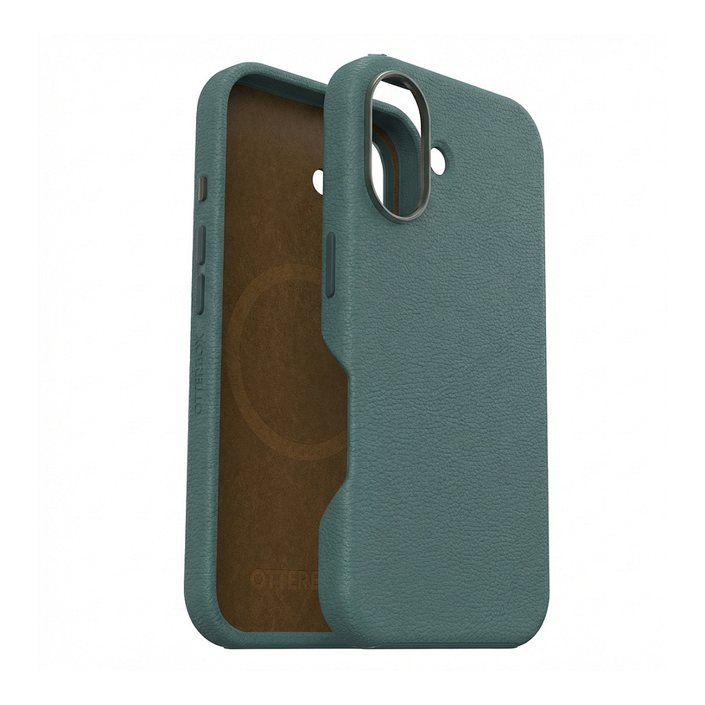 OtterBox Symmetry Cactus Leather Apple iPhone 16 Juniper Spring - green