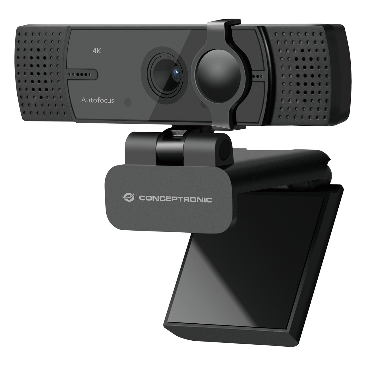 CONCEPTRONIC Webcam USB-A2.0/-C 120°4K/30Hz UltraHD+Mikro sw