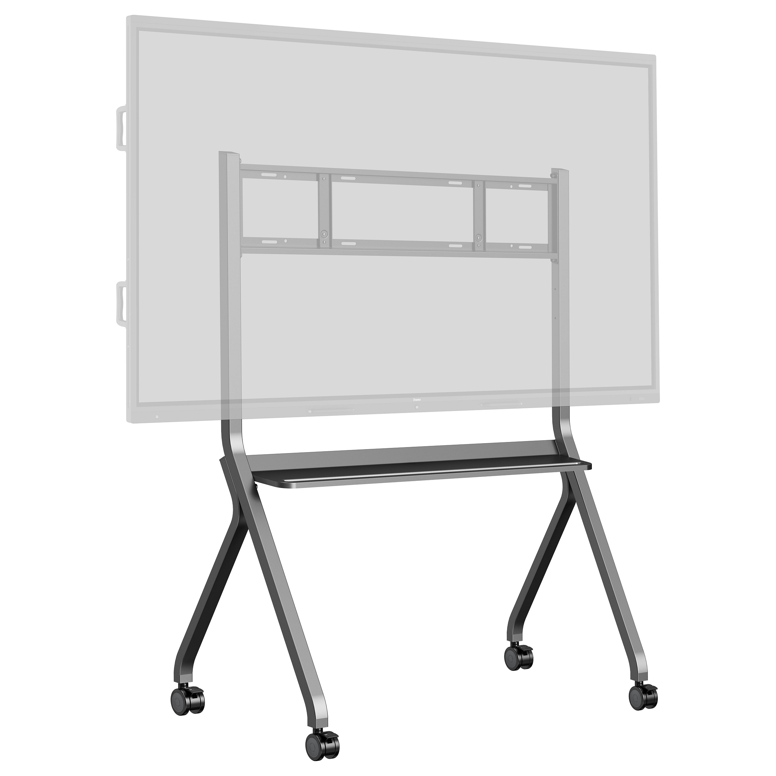 Z iiyama MD CART02-S1 Mobile Floor Stand VESA 1000x600 Max. 100kg Black