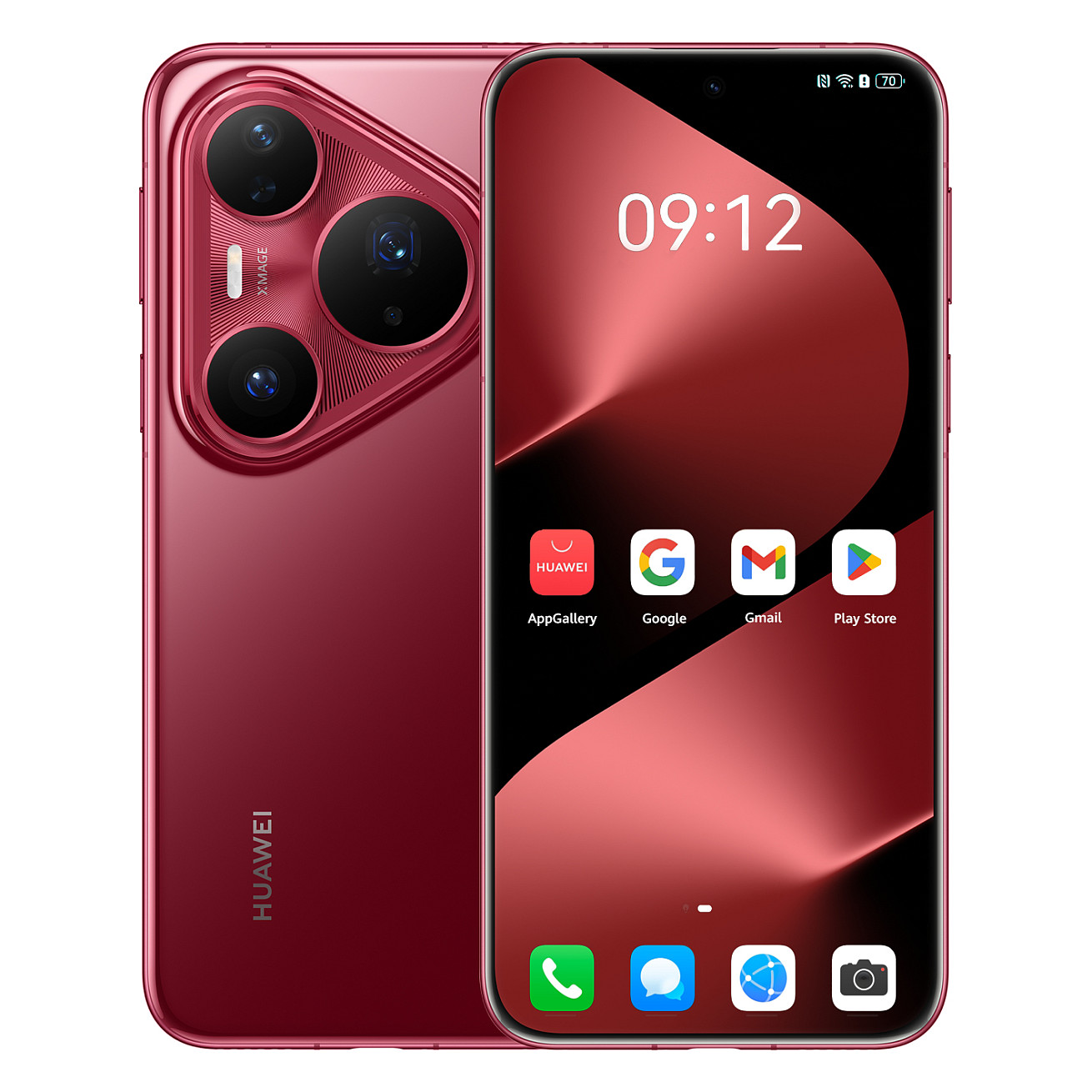 Huawei Pura 80 Pro 12RAM 512GB glazed red