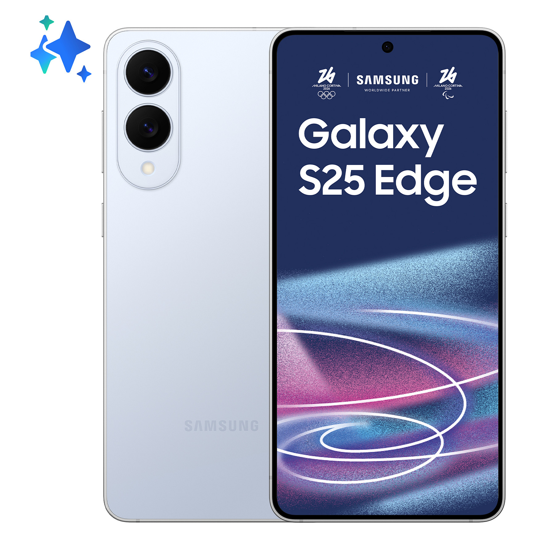 Samsung Galaxy S25 Edge 12RAM 512GB Titanium EU icyblue