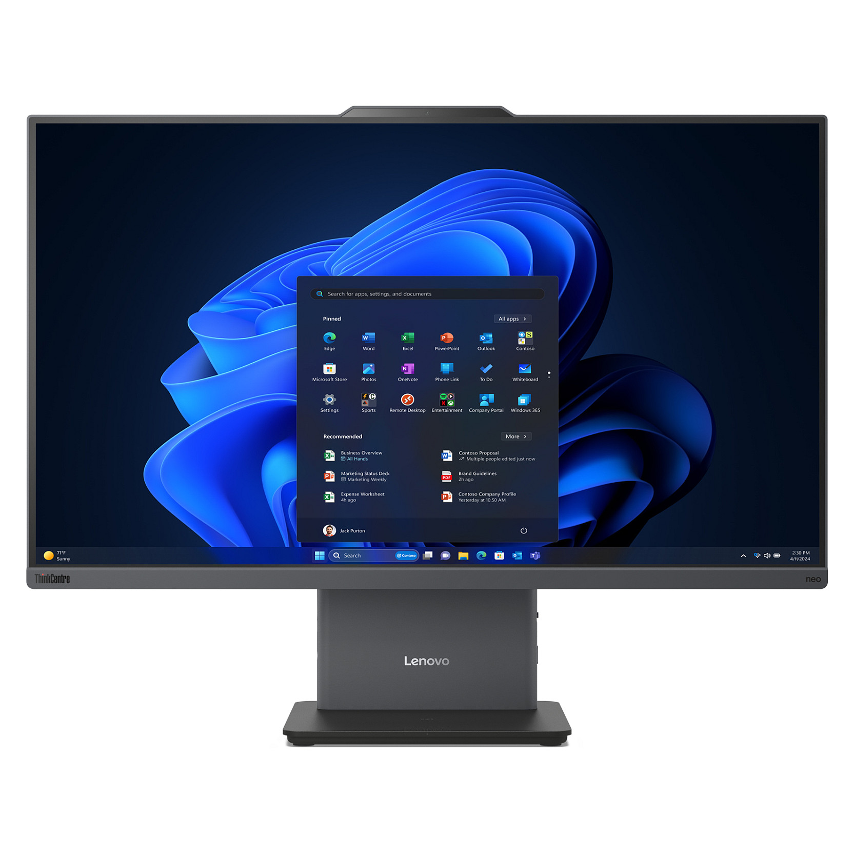 Lenovo ThinkCentre Neo50a-27 G5 AIO 27