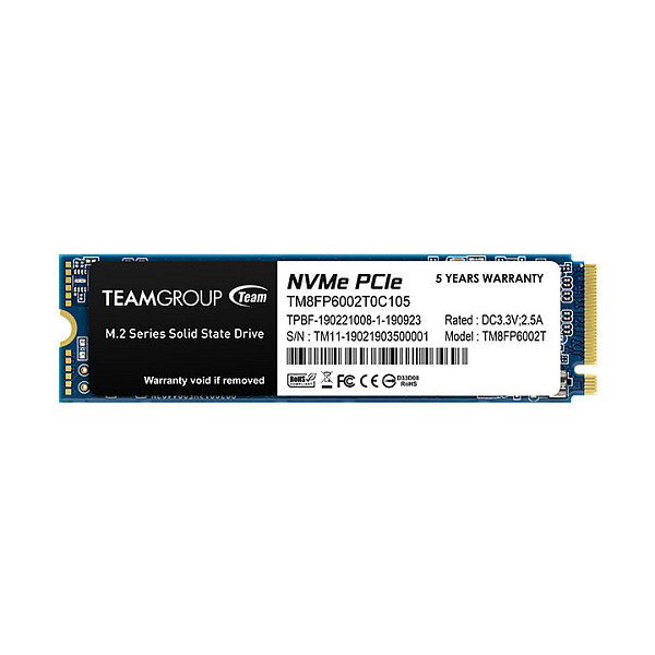 M.2 2TB MP33 PCI Express 3.0 x4 (NVMe)