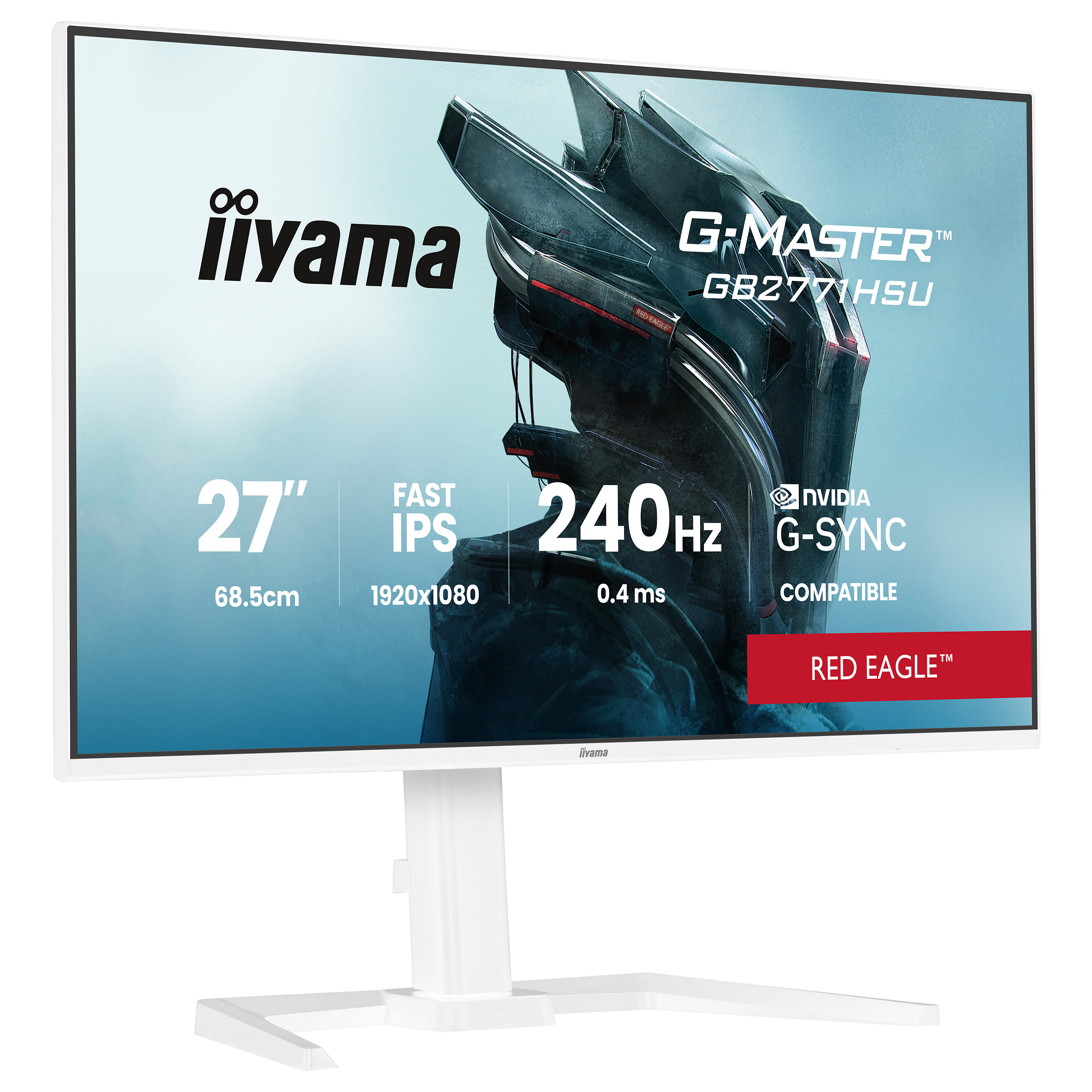 iiyama G-MASTER Red Eagle™ GB2771HSU-W1 Gaming-Monitor 68,6 cm (27