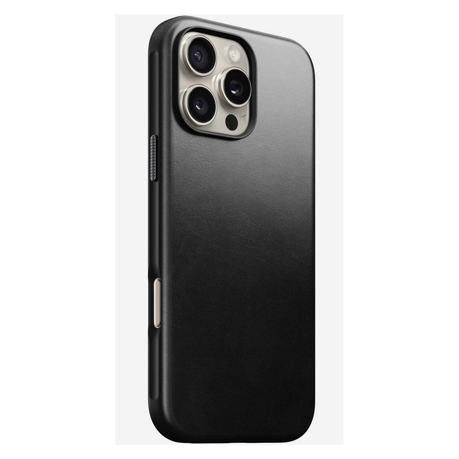 Nomad Modern Leather Case iPhone 16 Pro Max Black Horween