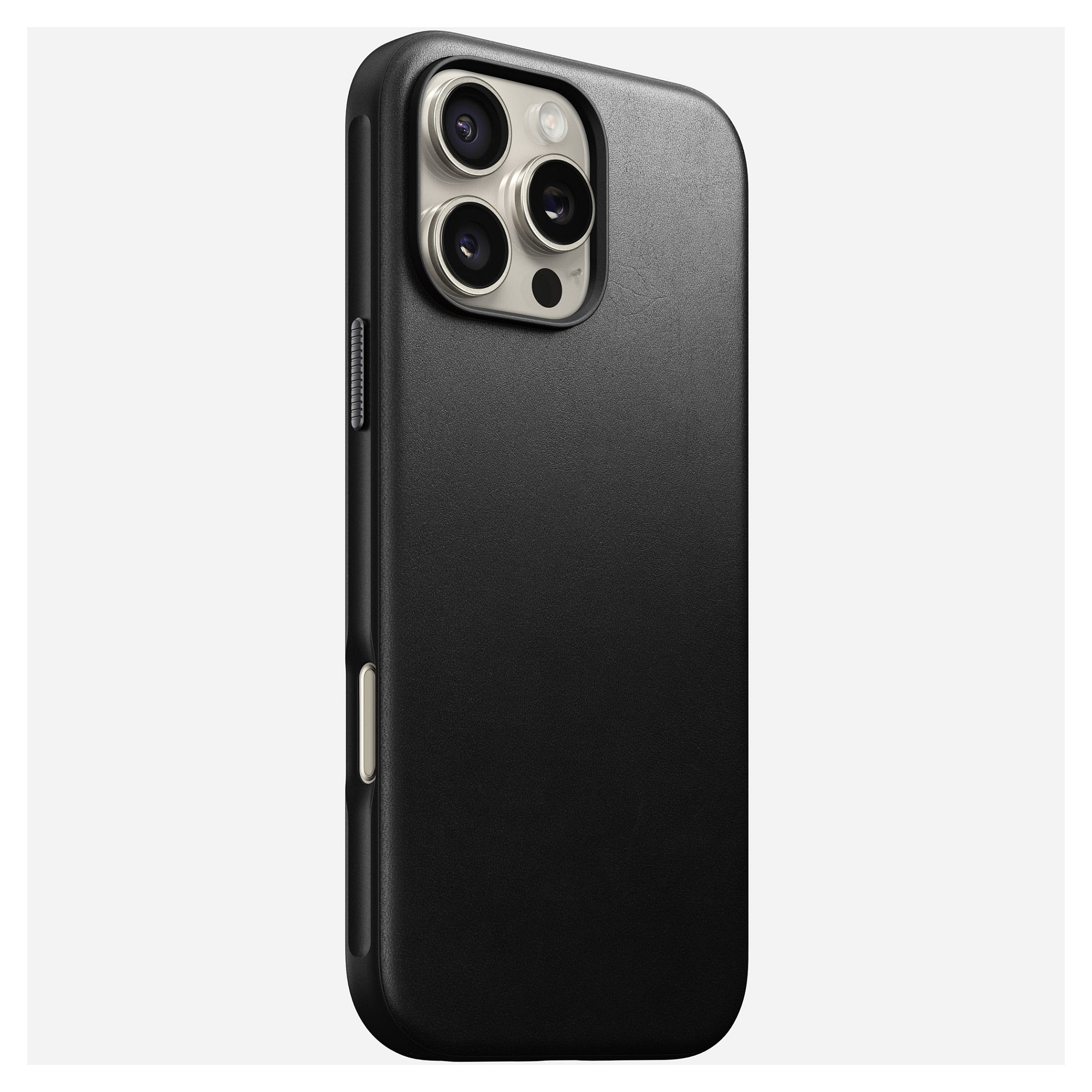 Nomad Modern Leather Case iPhone 16 Pro Max Black