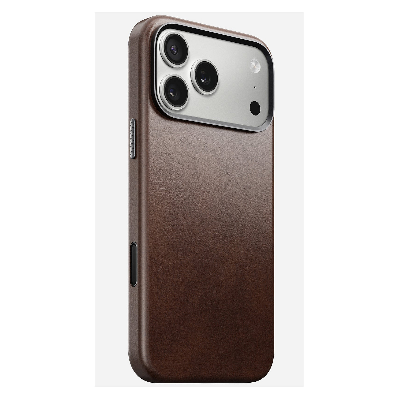 Nomad Traditional Leather Case iPhone 17 Pro Max Rustic Brown H