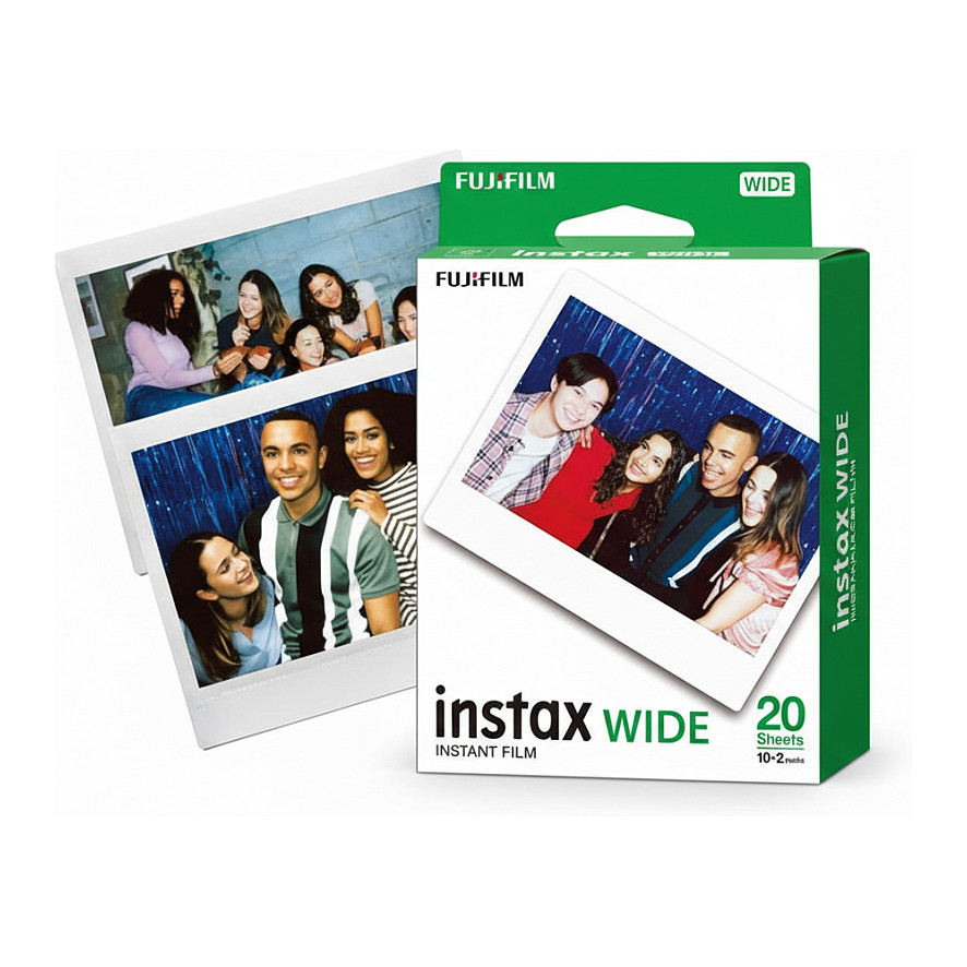 1 Fujifilm Instax wide Film glossy NEU