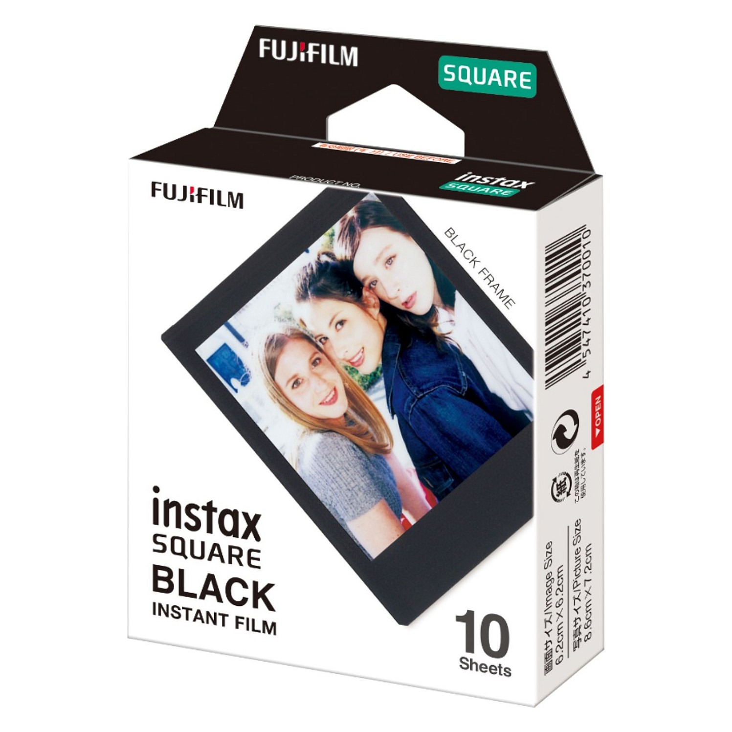 1 Fujifilm Instax Square Film Black Frame