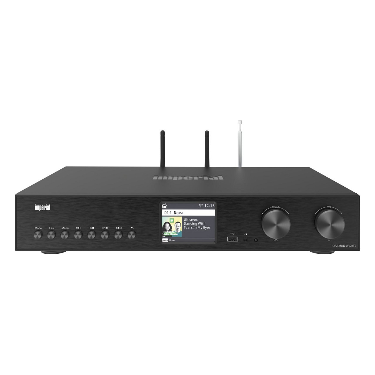 DABMAN i510 BT Multifunktionsradio DAB+/ FM/ Internet black