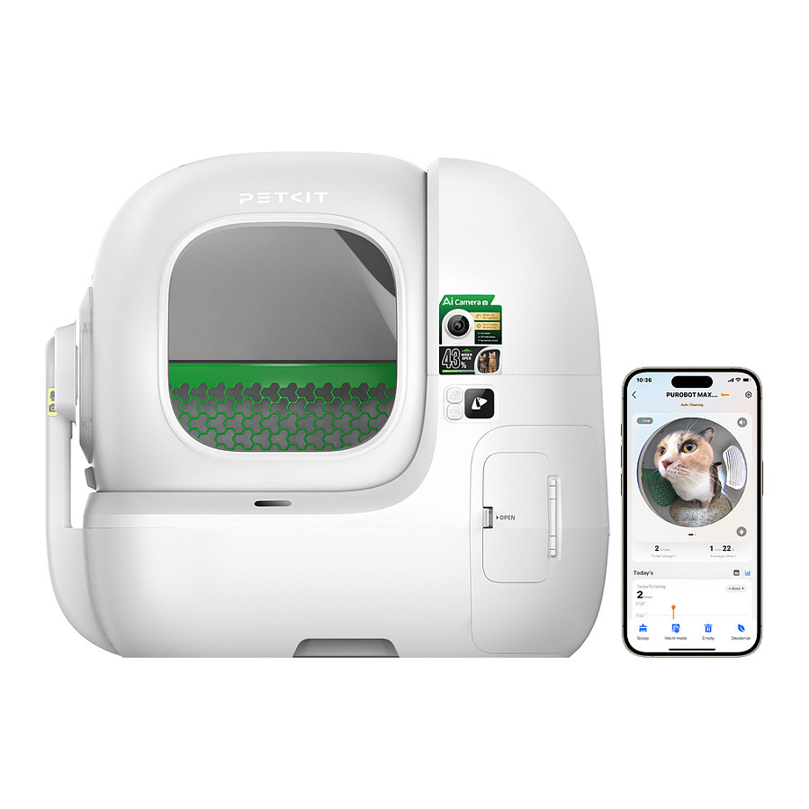 PETKIT Purobot Max Pro 2 selbstreinigende Katzentoilette P9904