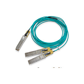 NVIDIA - 200GBase-AOC Direktanschlusskabel - QSFP56 zu QSFP56 - 20 m - Glasfaser - Active Optical Cable (AOC)