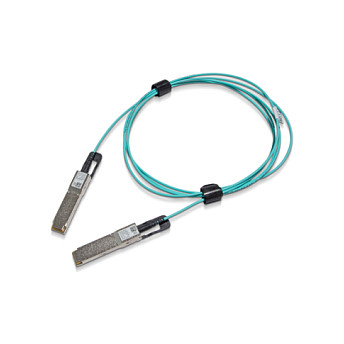 NVIDIA - 200GBase-AOC Direktanschlusskabel - QSFP56 zu QSFP56 - 20 m - 20 m - Glasfaser - Active Optical Cable (AOC)