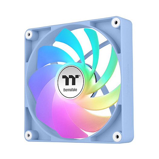 120mm Thermaltake CT120 Reverse ARGB Sync PC Cooling Fan Hydrangea Blue 2 Pack