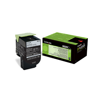 LEXMARK 802K Toner schwarz kleine Kapazitt 1.000 Seiten 1er-Pack return program