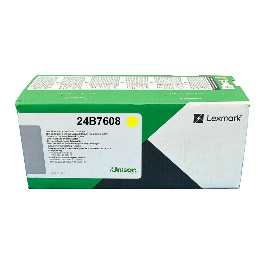 LEXMARK 24B7608 XC Toner yellow
