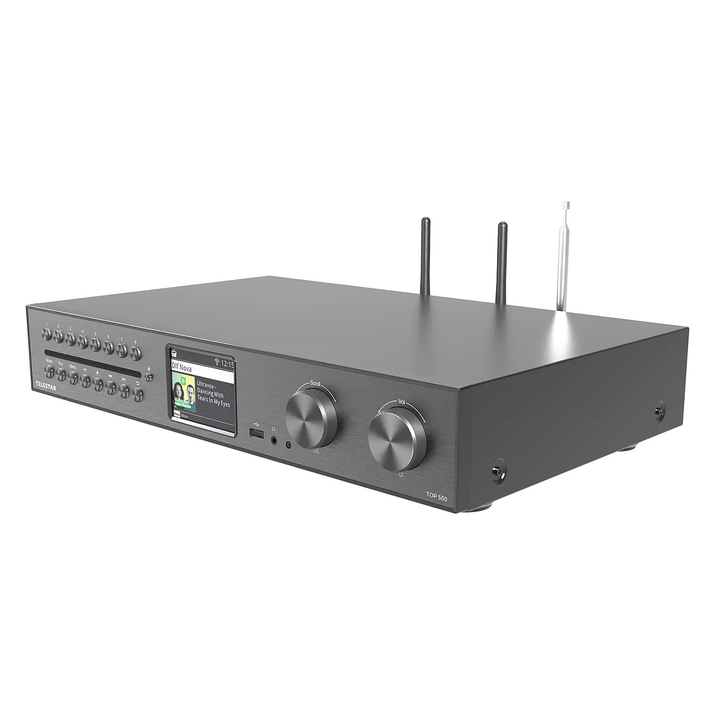 TELESTAR TOP 550 Schwarz Multifunktionsradios HiFi-Baustei