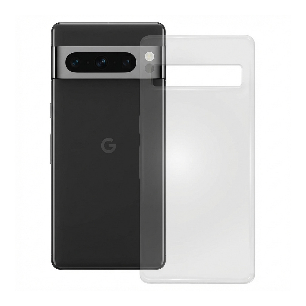 PEDEA Soft TPU Case fr Google Pixel 8 Pro, transparent